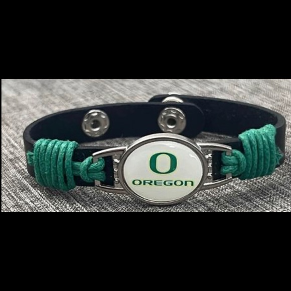 Bracelet, Duck Football Team University Of Oregon, Unisex Bracelet, College - Picture 9 of 16